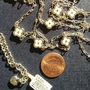 Brighton. NWT. Toledo Alto Long Neckless. Clover leaf